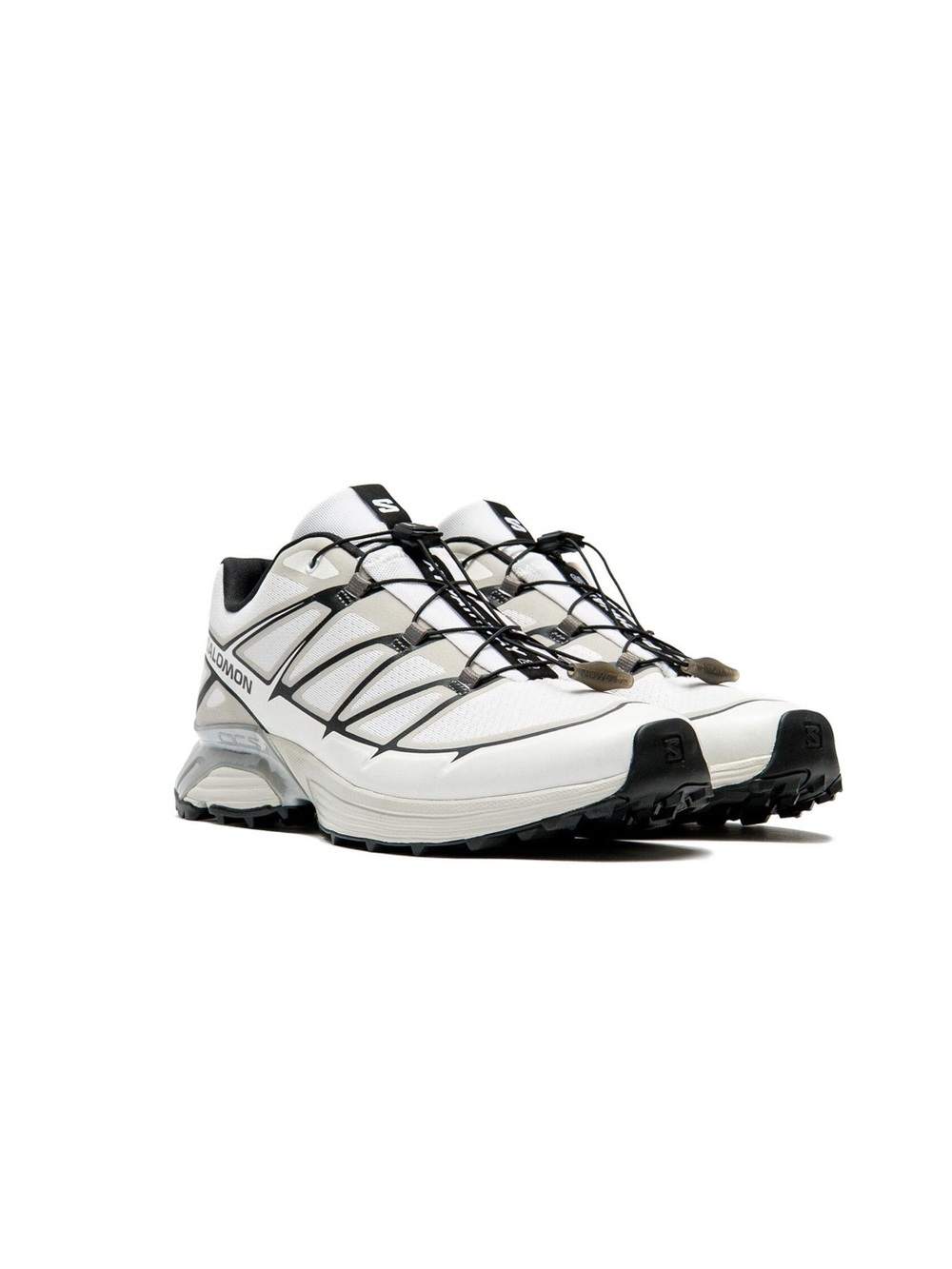 Salomon Women’s White and Black Trail Sneakers